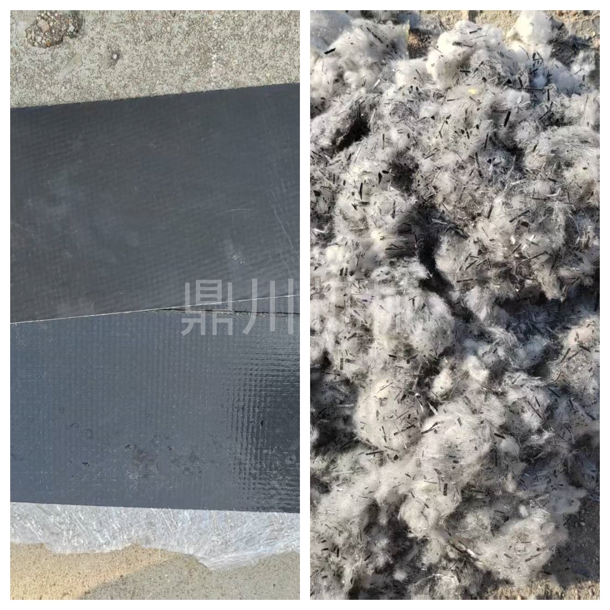 電極片粉碎對比